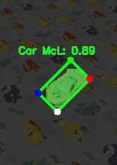 Analytically recomputed keypoints with improved but still ambiguous ordering