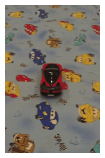 Reference goal image for real-world flights showing target vehicle at desired pose